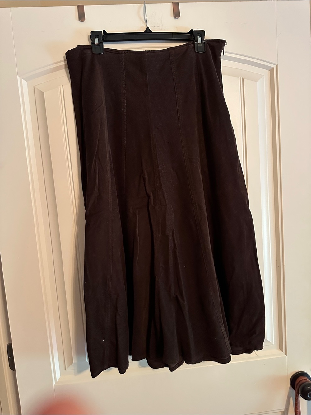 Dress Barn Brown A-Line Flared Skirt